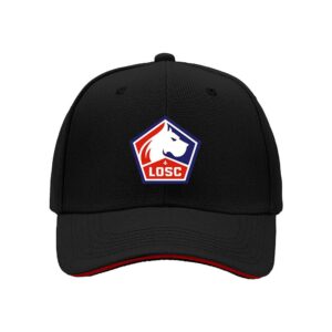 LOSC Lille Football Club Logo Baseball Cap Men's Fan Gift for Christmas and Birthday Sports Team Apparel