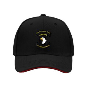 101st Airborne Division Screaming Eagle Hat Men's Baseball Cap Military Gift for Veterans Memorial Day 4th of July