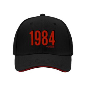 1984 UNGOOD Men's Baseball Cap Dystopian Theme Gift for Fans of Classic Literature and Sci-Fi Lovers Birthday Holiday Present