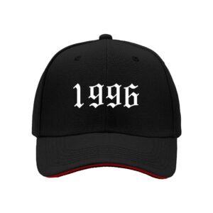 1906 Vintage Year Print Mens Baseball Cap Classic Style Gift for Birthday Anniversary Father's Day Men's Fashion Hat