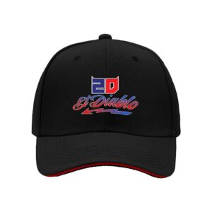 20 El Diablo Baseball Cap for Men Mexican Independence Day Gift Party Outfit Streetwear Fashion Hat