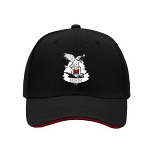 Besiktas Eagle Crest Baseball Cap for Men Football Fans Turkish Club Gift for Christmas and Birthday