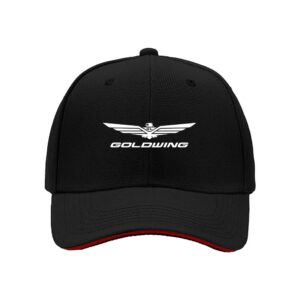 Goldwing Wings Logo Men's Baseball Cap Aviation Style Gift for Motorcycle Enthusiasts Christmas Birthday Present