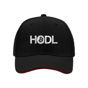 HODL Bitcoin Crypto Mantra Baseball Cap for Men Cryptocurrency Enthusiasts Perfect Gift for Halloween Christmas