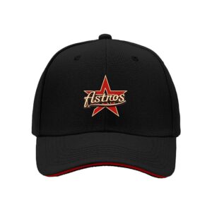Houston Astros Logo Baseball Cap Men's Team Fan Gift for Christmas and Birthday Party Wear