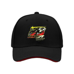 33 Concept Racing Star Logo Men's Baseball Cap Sporty Design for Motorsport Fans Perfect Gift for Father's Day or Birthday