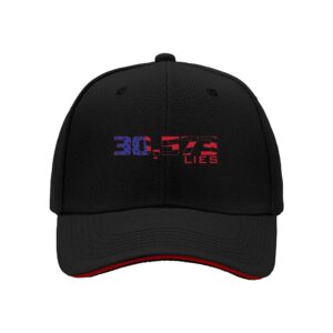 American Flag 30573 Lies Mens Baseball Cap Patriotic Gift for Independence Day and Memorial Day Celebrations