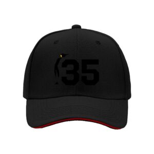Penguin 35th Anniversary Hat Men's Baseball Cap Birthday Gift for Him Winter Holiday Present for Dad or Friend