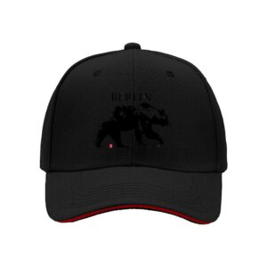 Berlin Bear Cityscape Men's Baseball Cap Urban Streetwear Gift for Travelers and Tourists Christmas Holiday Present