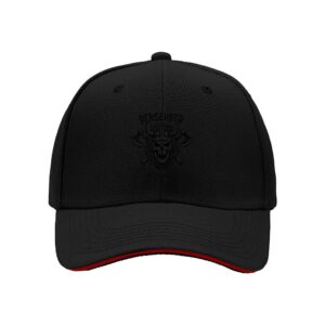 Berserker Skull Viking Warrior Hat Men's Baseball Cap No Mercy Gothic Design Halloween Gift for Metal Fans