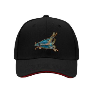 Colorful Trout Fish Design Men's Baseball Cap Outdoor Fishing Gift for Anglers Father's Day Present