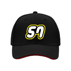 59 Number Print Baseball Cap for Men Streetwear Gift for Birthday Christmas Holiday Party Fashion Accessory