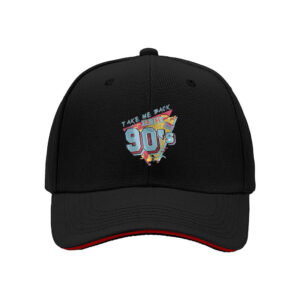 Take Me Back to the 90s Mens Baseball Cap Retro Nostalgia Gift for Men 90s Themed Party Birthday Present