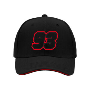 93 Number Print Baseball Cap for Men Sport Casual Streetwear Gift for Birthday Christmas Holiday
