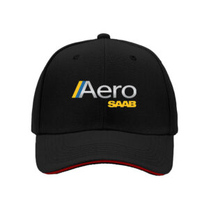 Aero Saab Logo Baseball Cap Men Aviation Pilot Gift for Air Force Enthusiasts Christmas Holiday Present