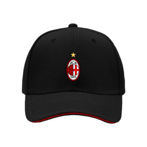 AC Milan Football Club Logo Cap Men's Baseball Hat Gift for Fans Christmas Birthday Present