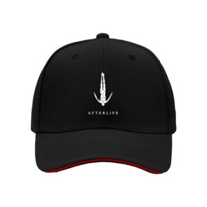 Afterlife Human Silhouette Baseball Cap for Men Halloween Gift Fashion Statement Artistic Design Unisex Streetwear Accessory