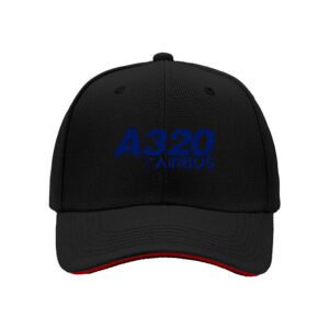 Airbus A320 Logo Baseball Cap Men Aviation Gift for Pilots and Plane Enthusiasts Christmas Holiday Present
