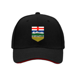 British Columbia Flag Mountains Nature Men's Baseball Cap Outdoor Gift for Canada Day and Father's Day