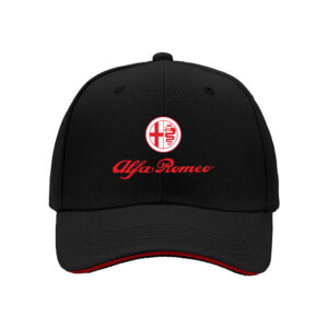 Alfa Romeo Logo Baseball Cap for Men Gift for Car Enthusiasts Birthday Christmas Holiday Present
