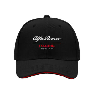 Alfa Romeo Racing Since 1910 Logo Men's Baseball Cap Car Enthusiast Gift for Father's Day and Birthday