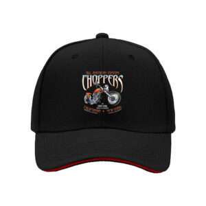 All American Custom Choppers Motorcycle Hat for Men Biker Style Gift for Father's Day and Birthday