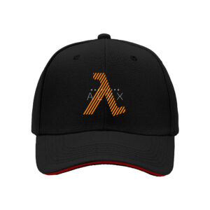 Half Life Alyx Logo Baseball Cap Men's Gaming Gift for Fans Holiday Present for Gamers and VR Enthusiasts