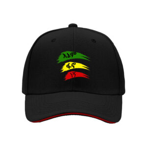 Rasta Reggae Hat for Men Ethiopian Flag Design Perfect Gift for Birthday or Holiday Celebrations