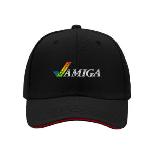 Rainbow Amiga Logo Baseball Cap for Retro Gamers and Tech Enthusiasts Perfect Gift for Easter and Holiday Celebrations
