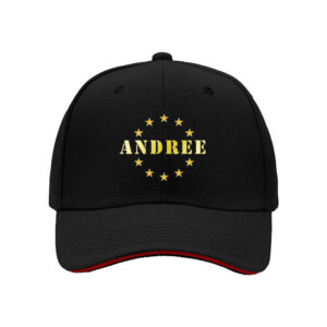 Andree Stars Logo Baseball Cap for Men EU Style Fashion Gift for Christmas New Year Party