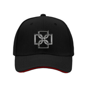 Metallic Geometric Pattern Baseball Cap for Men Casual Streetwear Gift for Christmas and Holiday Season