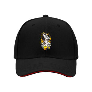 Dragon Ball Super Saiyan White Hair Anime Men's Baseball Cap Gift for Fans Birthday Christmas Holiday Party Wear