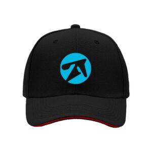 Blue Circle Arrow Logo Men's Baseball Cap for Outdoor Adventures Gift for Father's Day and Birthday