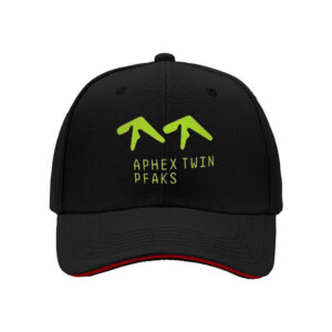 Apex Twin Peaks Logo Men's Baseball Cap Festival Gift for Music Fans and Electronic Dance Enthusiasts