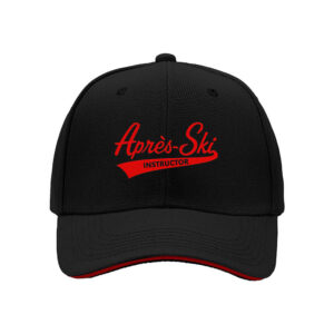 Apres Ski Instructor Hat for Men Winter Snow Sports Gift Christmas Holiday Party Wear