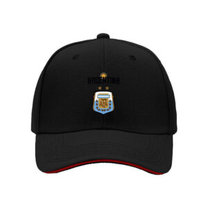 Argentina AFA Football Crest Men's Baseball Cap Soccer Fan Gift for World Cup Fans and Sports Enthusiasts