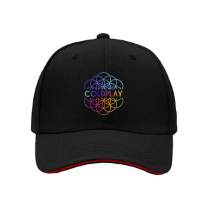 Coldplay Flower of Life Hat Men Baseball Cap Music Festival Gift for Fans Holiday Present 2024