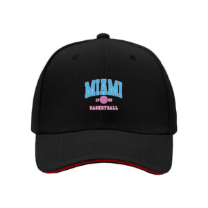 Miami Basketball 1988 Vintage Logo Men's Baseball Cap Gift for Sports Fans Holiday Present