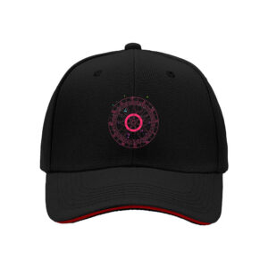 Astrology Zodiac Pentagram Hat for Men Magic Rituals Halloween Gift Spiritual Occult Fashion Cap