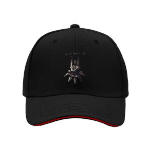 Neon Automata Gothic Robot Design Men's Baseball Cap Sci-Fi Gift for Nerds Halloween Christmas Birthday Present