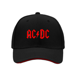ACDC Logo Mens Baseball Cap Rock Music Fan Gift for Christmas Birthday Party