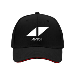 Avicii Logo Print Baseball Cap for Men Music Festival Gift Summer Outdoor Streetwear Hip Hop Style Hat