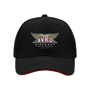 Avro Aircraft Wings Logo Men's Baseball Cap Aviation Vintage Gift for Pilots and Aviation Enthusiasts Christmas Present