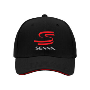 Senna Logo Baseball Cap for Men Racing Fans Gift for Father's Day and Birthday