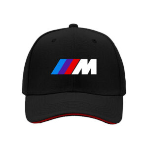 BMW M Logo Baseball Cap Men's Sport Hat Racing Style Gift for Car Enthusiasts Christmas Holiday Present