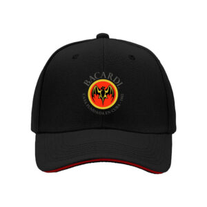 Bacardi Bat Logo Baseball Cap for Men Havana Cuban Rum Gift 1862 Birthday Party Halloween Costume Accessory