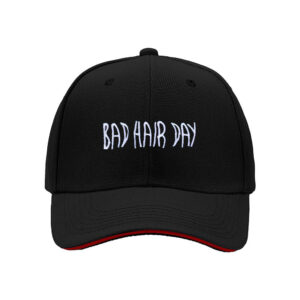 Bad Hair Day Hat for Men Funny Baseball Cap Casual Streetwear Gift for Father's Day Birthday