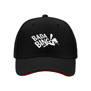 Bada Bing Logo Hat Men Baseball Cap Retro Vintage Style Gift for Father Christmas Holiday Party Wear