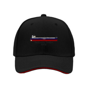 Badlands Trader USMMI Ship Design Men's Baseball Cap for Outdoor Enthusiasts and Marine Fans Perfect Holiday Gift