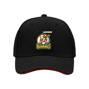 Bananas Baseball Team Logo Hat for Men Funny Sports Gift Birthday Christmas Present Unisex Casual Cap